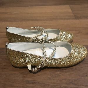 Crewcuts Glitter Flats